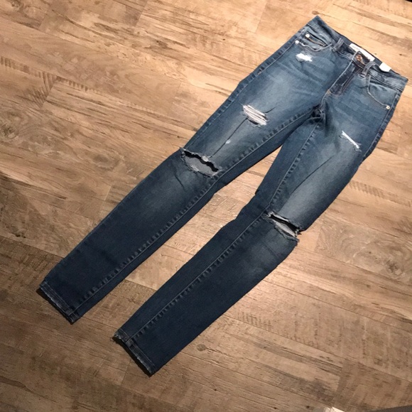 Womens Garage High Rise Jeans - Picture 1 of 6